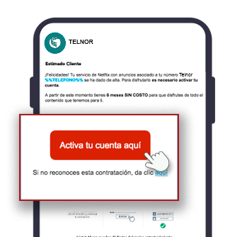 Paso 1 para activar tu cuenta de Netflix con Telmex